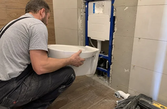 Монтаж подвесного унитаза на инсталляцию