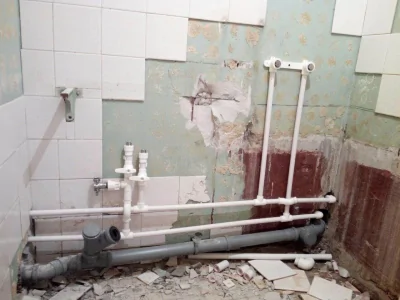 Установка акриловой ванны