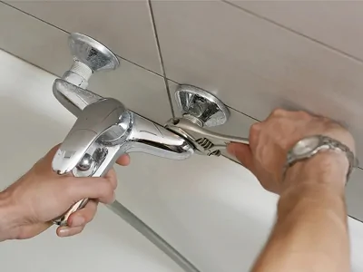 Замена смесителя в ванной